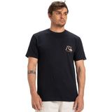 Quiksilver Evo Original Bs Erkek Siyah Tişört - XS