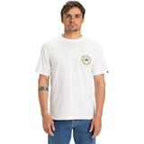 Quiksilver Evo Roads End Erkek Beyaz Tişört - 2XL