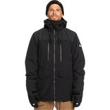 Quiksilver Fairbanks Erkek Siyah Snowboard Ceketi