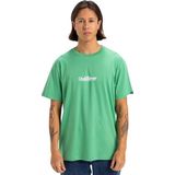 Quiksilver Fineline Erkek Yeşil Tişört - XS