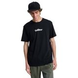 Quiksilver Fineline Kısa Kollu Tişört, L, EQYZT08174, Siyah, Erkek