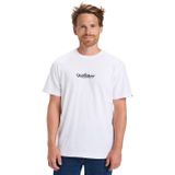 Quiksilver Fineline Kısa Kollu Tişört, M, EQYZT08174, Beyaz, Erkek