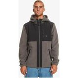 Quiksilver FZ Polar Hood Erkek Polar Ceket Gri - M