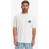 Quiksilver Gh Qs Crystal Jet Erkek Beyaz Tişört - M