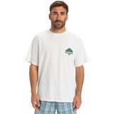 Quiksilver Gh Qs Crystal Jet Erkek Beyaz Tişört - XS