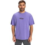 Quiksilver Gh Qs Global Heat Erkek Mor Tişört - XS