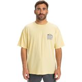 Quiksilver Gh Qs World Force Erkek Tişört - Sarı - XS