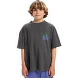 Quiksilver Gh Qs World Force Yth Erkek Çocuk Tişört - Gri - 10 Yaş