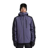 Quiksilver GQYTJ03000-MISSION PRINTED BLOCK JK Mor Normal Desenli Erkek Kayak Montu
