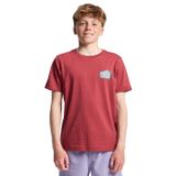 Quiksilver Heritage - Kısa Kollu Tişört - Erkek Çocuk 8-16 Yaş - 16 - Kırmızı