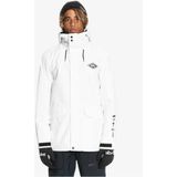 Quiksilver High In The Hood Erkek Beyaz Snowboard Ceketi