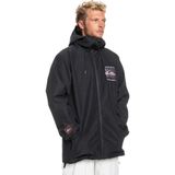 Quiksilver High In The Hood Erkek Siyah Snowboard Ceketi - M