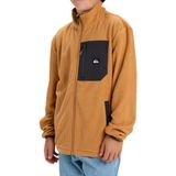 Quiksilver Ice Fields Fz Youth Erkek Çocuk Kahverengi Polar Ceket - 8 Yaş - Taba