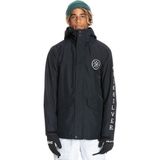 Quiksilver In The Hood Erkek Siyah Snowboard Ceketi