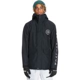Quiksilver In The Hood Erkek Siyah Snowboard Ceketi