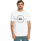 Quiksilver Inshapes Erkek Tişört - Beyaz - XS