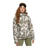 Quiksilver Kadın Kapüşonlu Kayak Montu, Çok Renkli, M Beden