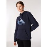 Quiksilver Lacivert Erkek Kapüşon Regular Fit Sweatshirt AQYFT03356BIG LOGO HOODIE