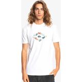 Quiksilver Let It Rıde Erkek Beyaz T-Shirt EQYZT06664-WBB0