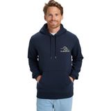 Quiksilver Light Waves Hoodie Erkek Mavi Sweatshirt - Lacivert - 2XL