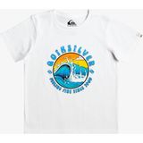 Quiksilver Lighttunnel K Erkek Çocuk Tişört - 4 Yaş - Beyaz
