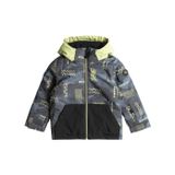 Quiksilver Little Mission Çocuk Kayak/Snowboard Montu, 6-7 Yaş, Çok Renkli