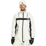 Quiksilver Live Wire Erkek Gri Snowboard Ceketi