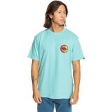 Quiksilver Long Fade Ss Erkek T-Shirt - Açık Mavi