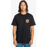 Quiksilver Long Fade Ss Erkek T-Shirt - Siyah - XL