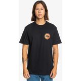 Quiksilver Long Fade Ss Erkek T-Shirt - Siyah
