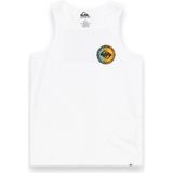 Quiksilver Long Fade Yth Tank Erkek Çocuk Beyaz Tişört - 10 Yaş