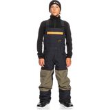 Quiksilver Mash Up Youth Bib Erkek Çocuk Siyah Snowboard Pantolonu - 16 Yaş