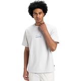 Quiksilver Mercury Chrome Lightning Erkek Gri Tişört - Beyaz - XS