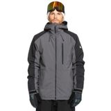 Quiksilver Mission Block Jk erkek montu (1'li paket), Dark Shadow, M
