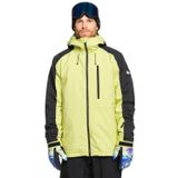 Quiksilver Mission Block Jk erkek montu (1'li paket), Yeşil (Celery Green), S