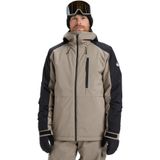 Quiksilver Mission Block Kayak Montu, M, EQYTJ03501, Kahve, Erkek