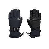 Quiksilver Mission Çocuk Kayak ve Snowboard Eldiveni EQBHN03030KV0 KVJ0-ANTHRACITE KVJ0-TRUE BLACK L