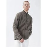 Quiksilver Mission Fz Erkek Gri Polar Ceket