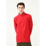 Quiksilver Mission Fz Erkek Kırmızı Polar Ceket - XL