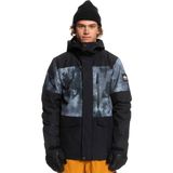 Quiksilver Mission Printed Block Gri Erkek Snowboard Montu