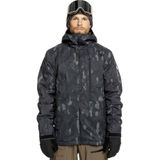 Quiksilver Mission Printed Jk erkek montu (1'li paket), Nature Zoom Dark Shadow, XL
