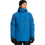 Quiksilver Mission Solid Erkek Snowboard Ceketi - Mavi