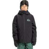 Quiksilver Mission Youth Jk Erkek Çocuk Siyah Snowboard Ceketi - 8 Yaş