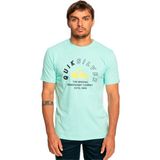 Quiksilver Mixedsignals Erkek Yeşil Tişört - Mint