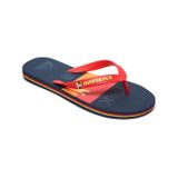 Quiksilver Molokai erkek Kelime Blok Gençlik terlik, Çoklu (Siyah/Kırmızı/Mavi Xkrb), 31 AB