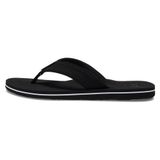 Quiksilver Molokai Layback erkek sandaleti, Siyah Beyaz Siyah, 41 EU