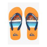 Quiksilver Molokai Slab Erkek Çocuk Parmak Arası Terlik, Turuncu