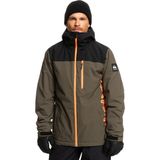 Quiksilver Morton Erkek Snowboard Su Geçirmez Kar Montu EQYTJ03375 - Haki