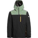 Quiksilver Morton Erkek Yeşil Snowboard Ceketi - XL
