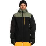 Quiksilver Morton Erkek Yeşil Snowboard Ceketi - XL